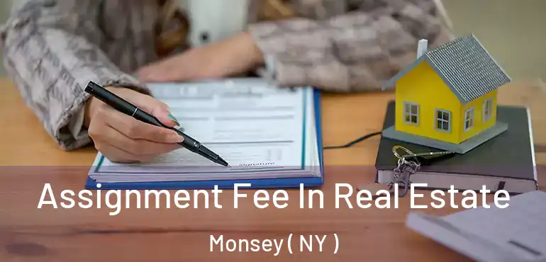  Assignment Fee In Real Estate Monsey ( NY )
