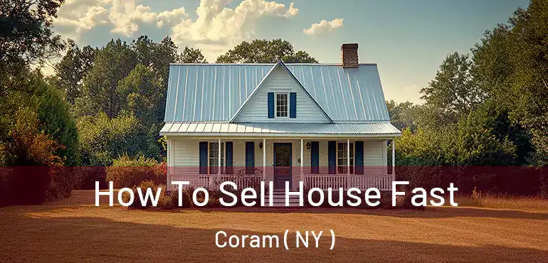  How To Sell House Fast Coram ( NY )