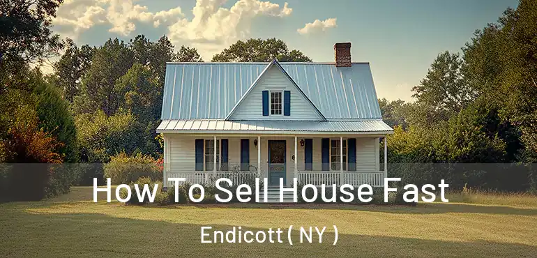  How To Sell House Fast Endicott ( NY )