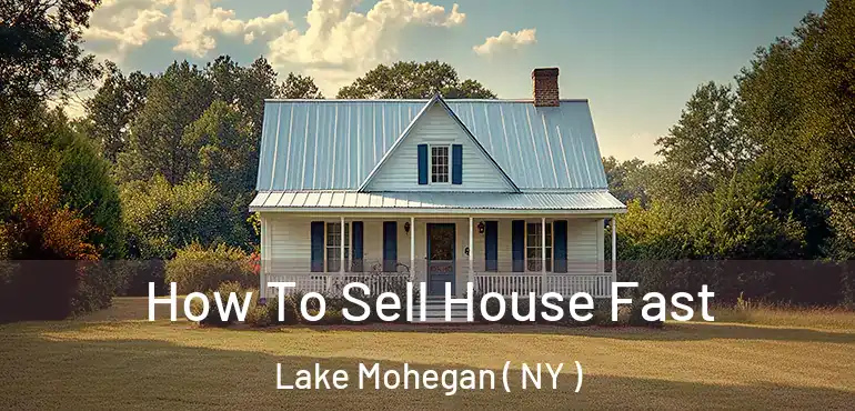  How To Sell House Fast Lake Mohegan ( NY )
