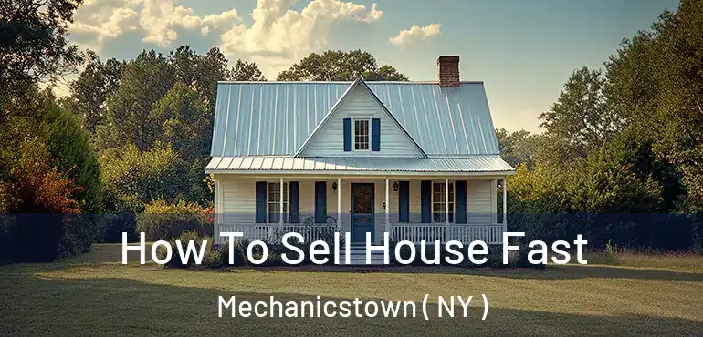  How To Sell House Fast Mechanicstown ( NY )