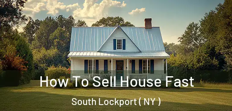  How To Sell House Fast South Lockport ( NY )