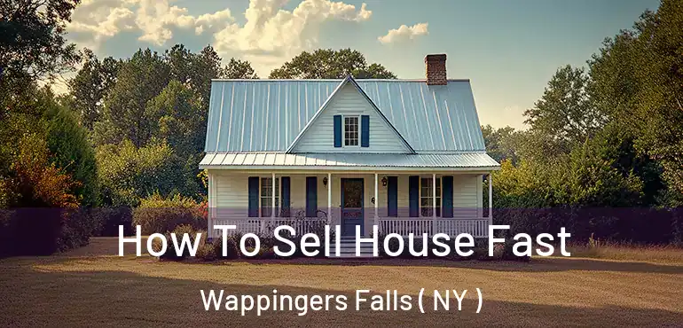  How To Sell House Fast Wappingers Falls ( NY )