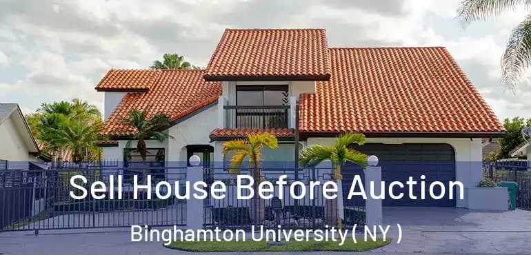  Sell House Before Auction Binghamton University ( NY )