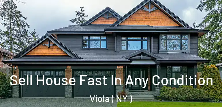  Sell House Fast In Any Condition Viola ( NY )