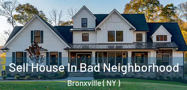  Sell House In Bad Neighborhood Bronxville ( NY )