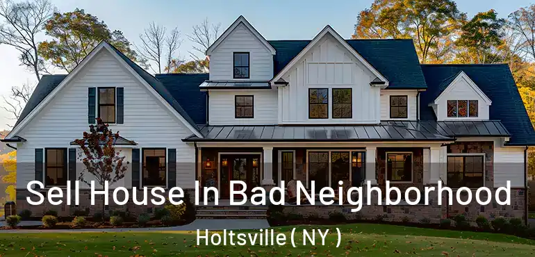  Sell House In Bad Neighborhood Holtsville ( NY )
