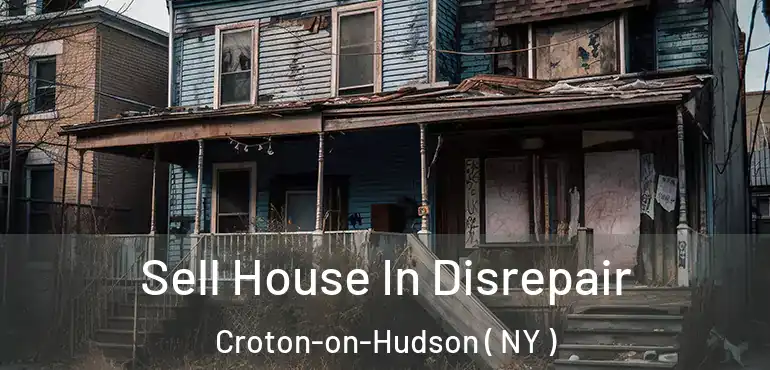  Sell House In Disrepair Croton-on-Hudson ( NY )