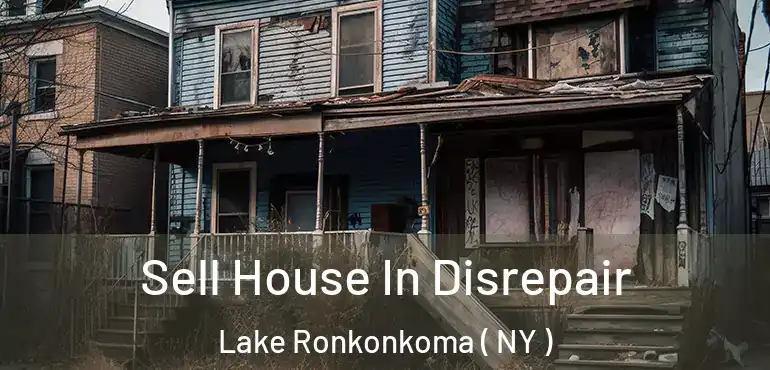  Sell House In Disrepair Lake Ronkonkoma ( NY )
