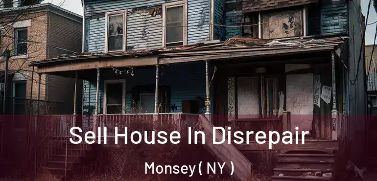  Sell House In Disrepair Monsey ( NY )