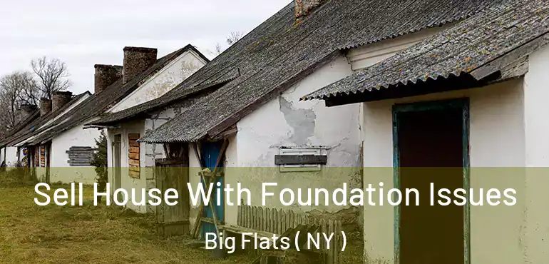  Sell House With Foundation Issues Big Flats ( NY )