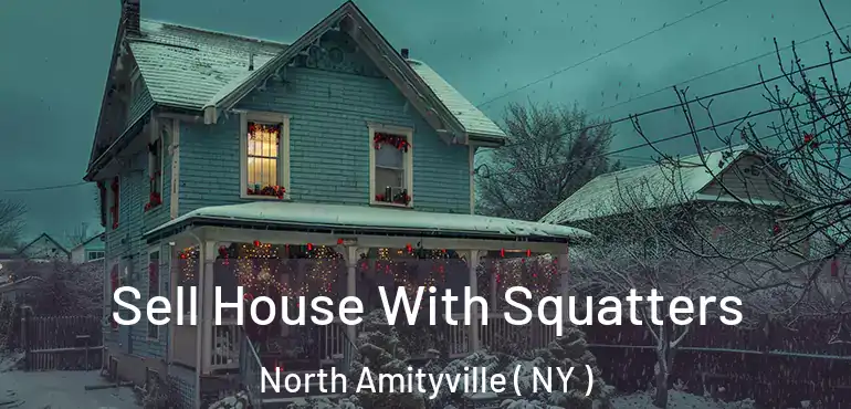  Sell House With Squatters North Amityville ( NY )