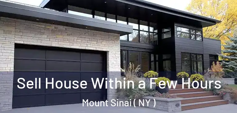  Sell House Within a Few Hours Mount Sinai ( NY )