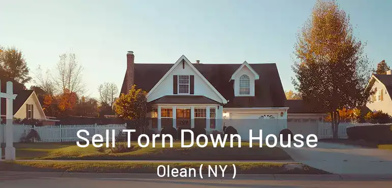  Sell Torn Down House Olean ( NY )