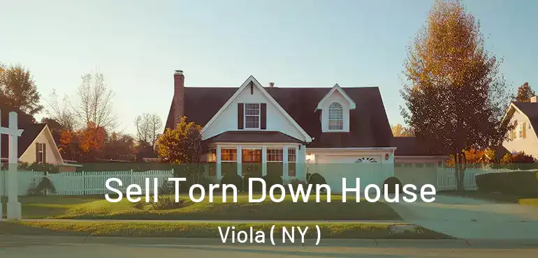  Sell Torn Down House Viola ( NY )