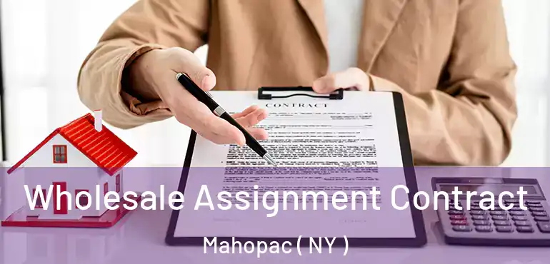  Wholesale Assignment Contract Mahopac ( NY )