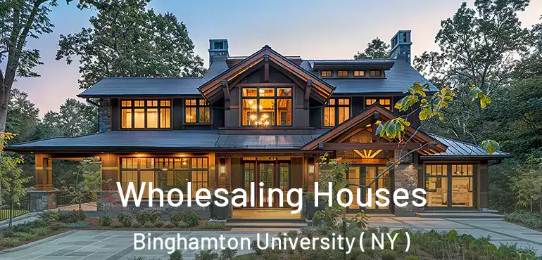  Wholesaling Houses Binghamton University ( NY )
