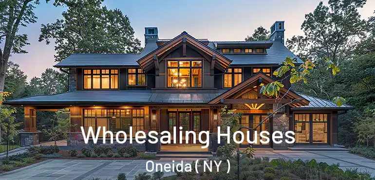  Wholesaling Houses Oneida ( NY )
